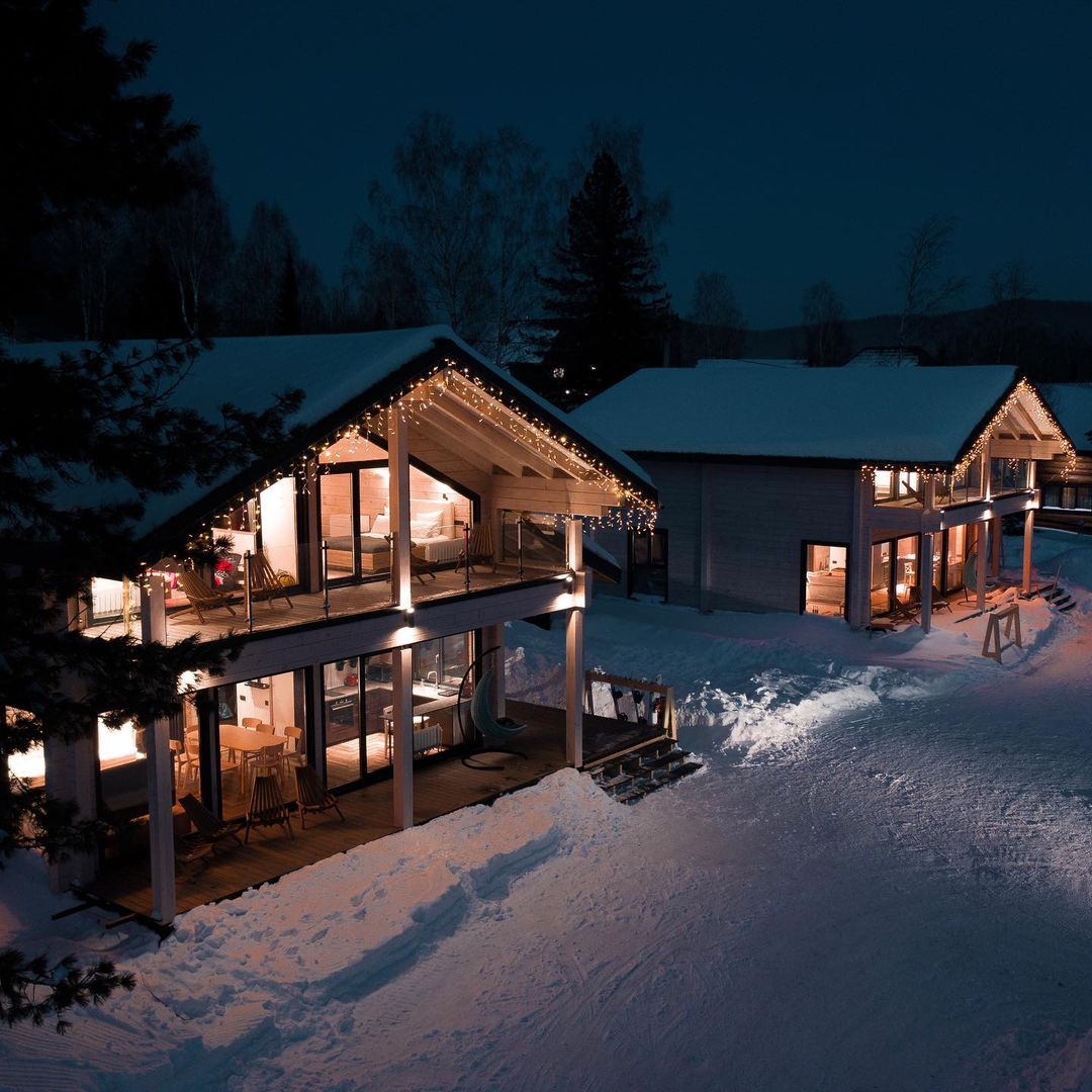 Vallery Chalet · двухэтажное шале